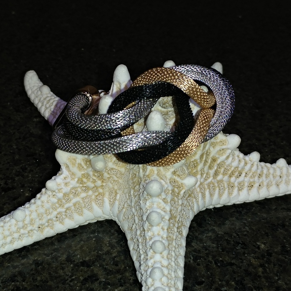 New design knitted wrap bracelet