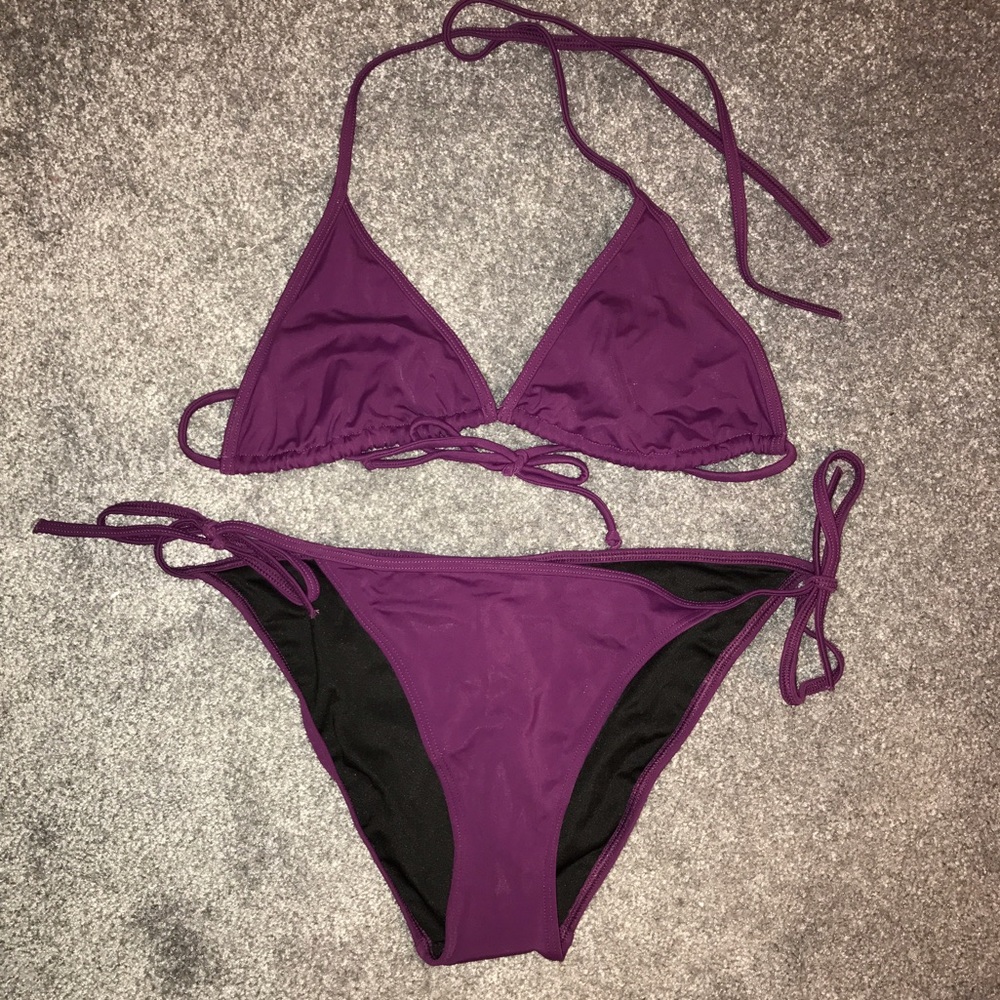 BRAND NEW Victoria's Secret Plum Bikini Set