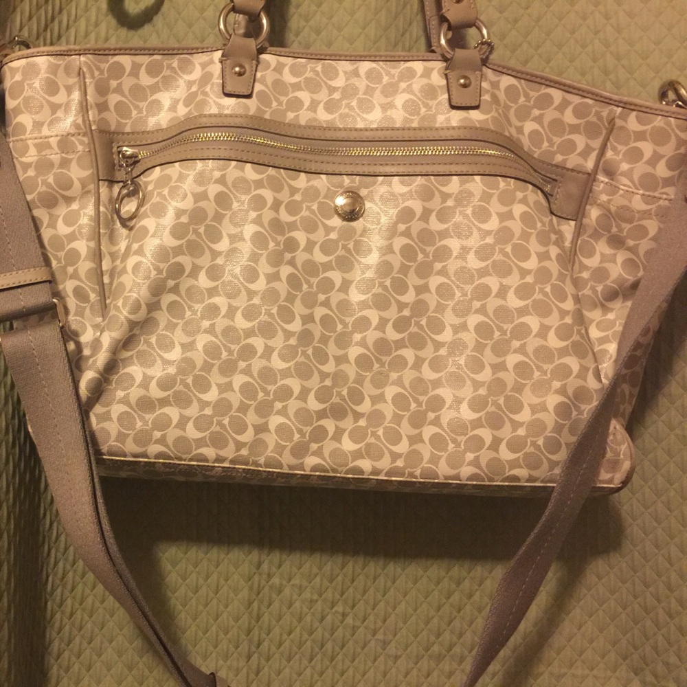 Coach diaper bag