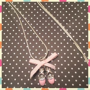 🛍4/$10🛍Handmade Ballet Shoes necklace