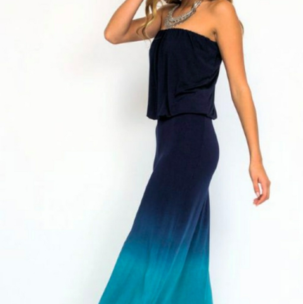 Young Fabulous & Broke Strapless Maxi Dress