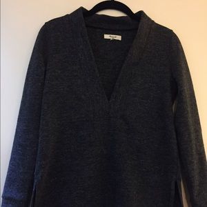 Madewell Grey Pullover Sweater