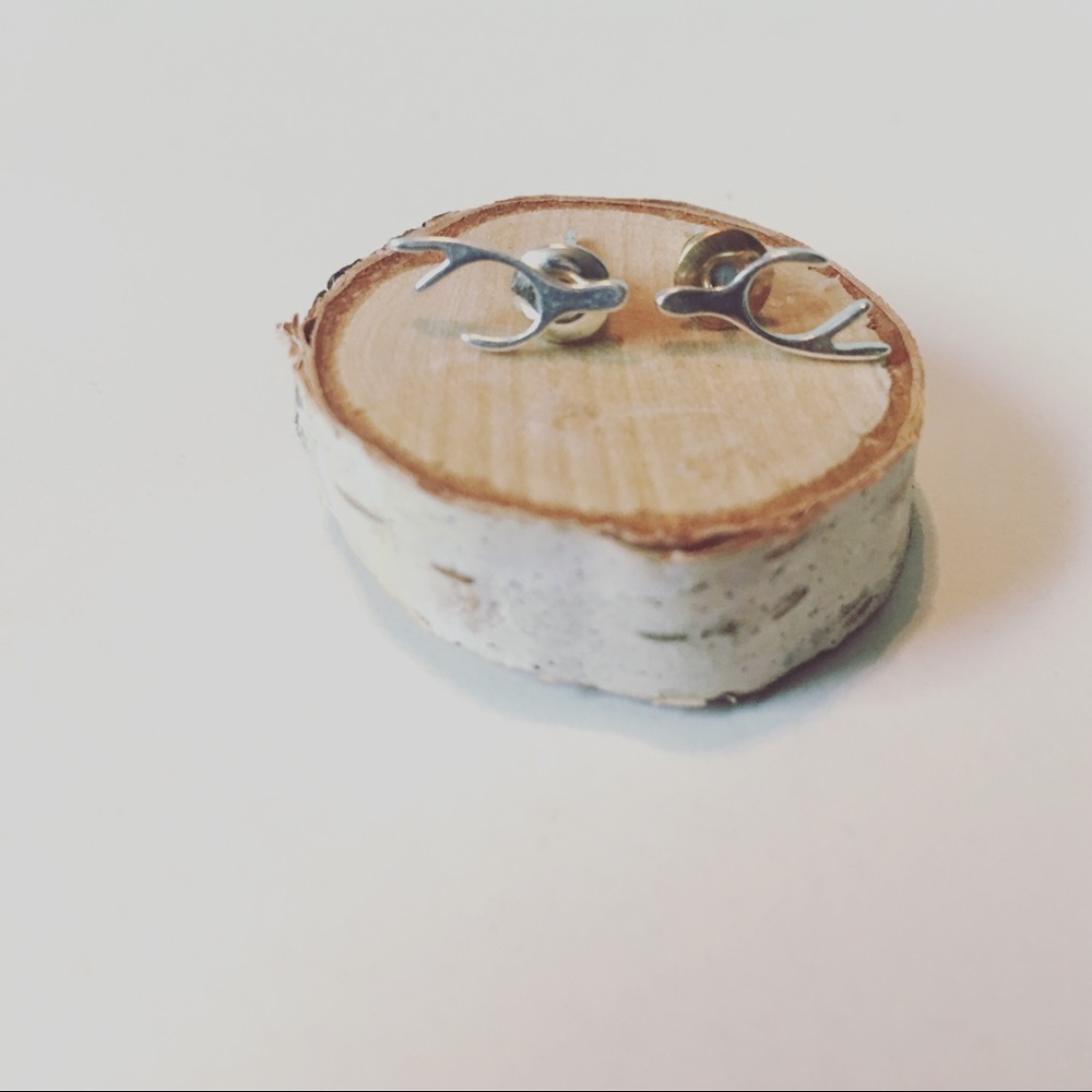 Antler Stud Earrings