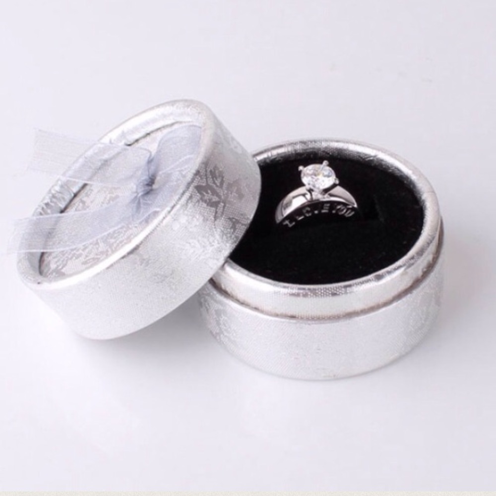 ⛔️REDUCED⛔️ “I LOVE YOU" Cubic Zircon Ring