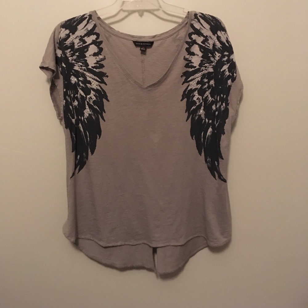 Rock and republic angle wing shirt