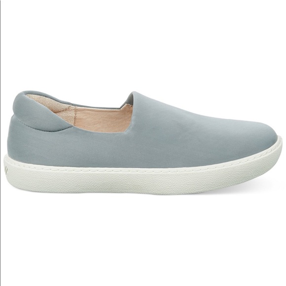 Free People Gray Naya Slip On Leather Sneaker - Picture 4 of 6