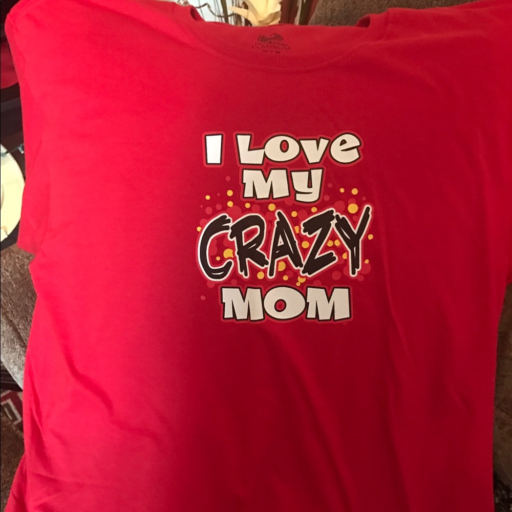 💃🏽S&K Tshirts Red Short Sleeve Tee, Unisex sizeL