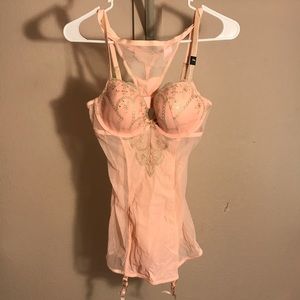 BRAND NEW Victoria's Secret Mesh Teddy Lingerie