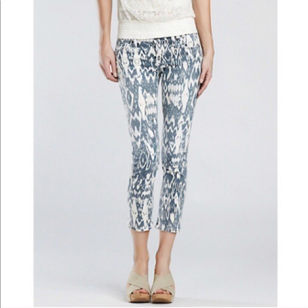 The Lucky Brand IKAT skinny jeans
