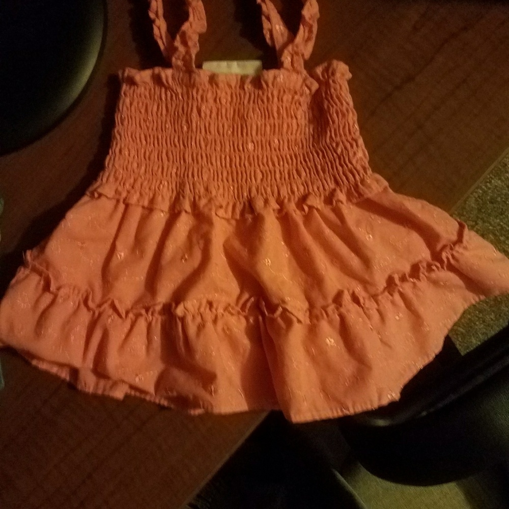 Cute toddler girls tank top