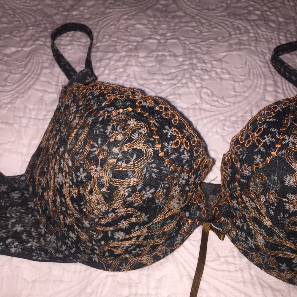 Matching French Designer Bra and Thong Lingerie