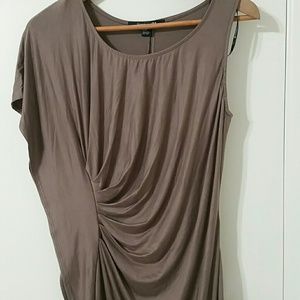 NWT! Forever 21 shirred drapey dress
