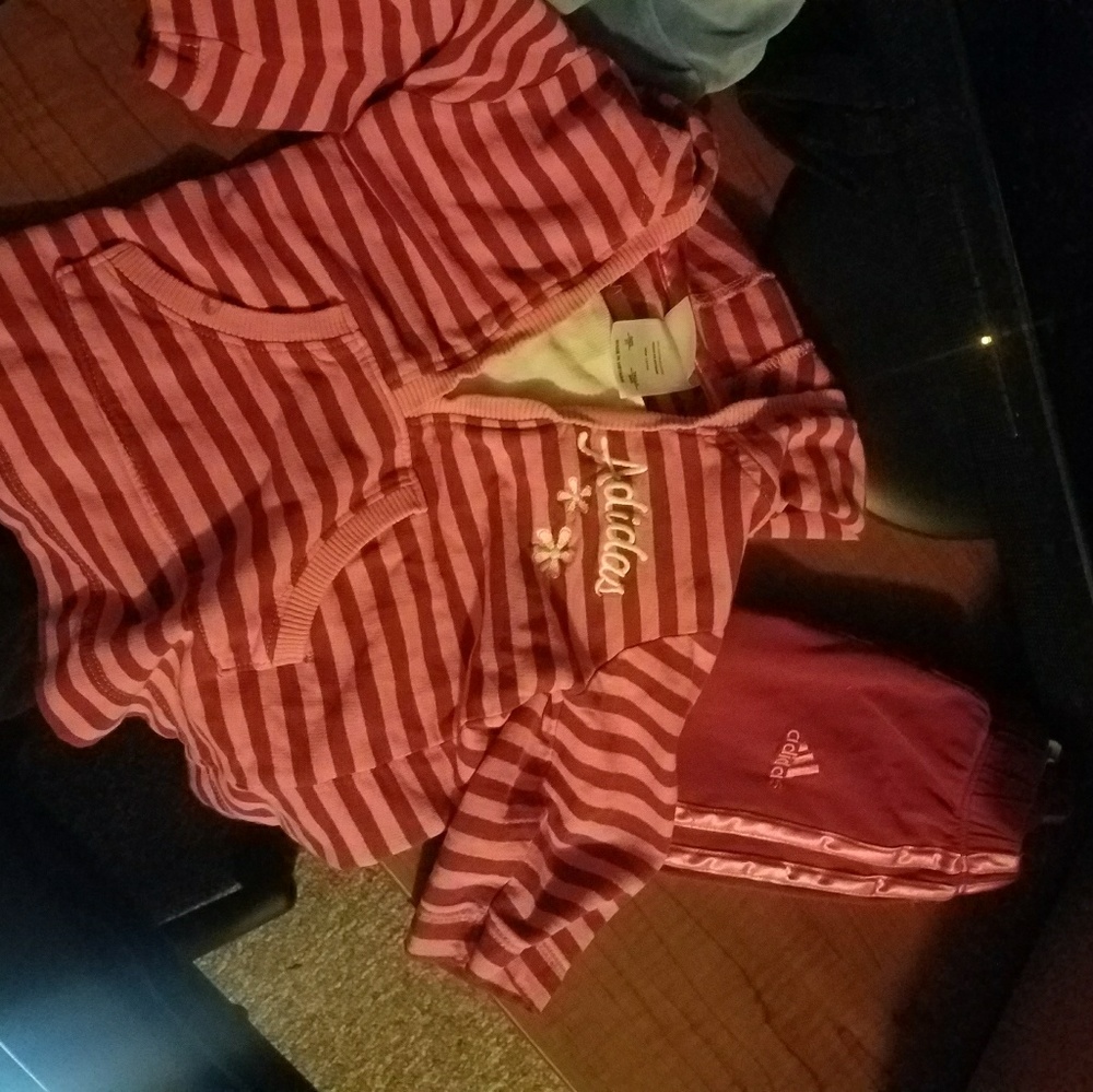 Toddler girls Adiddas outfit