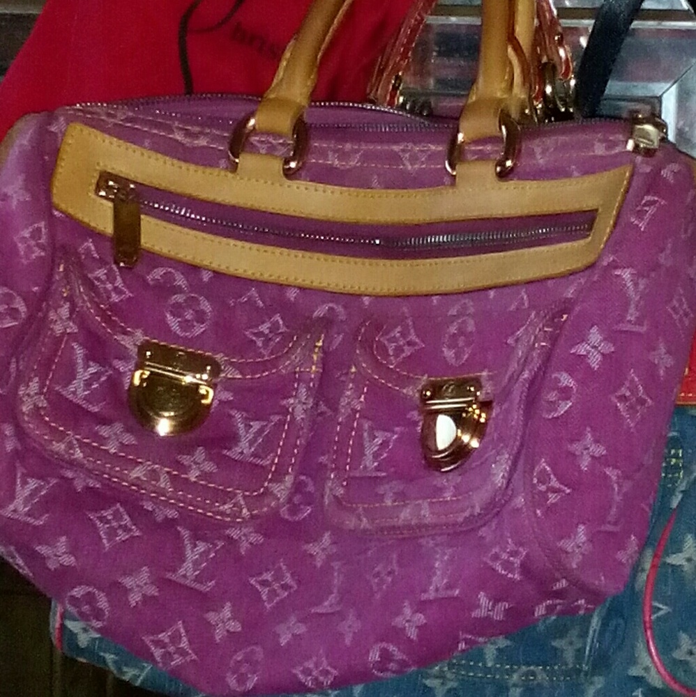 Authentic Louis Vuitton Pink Satchel