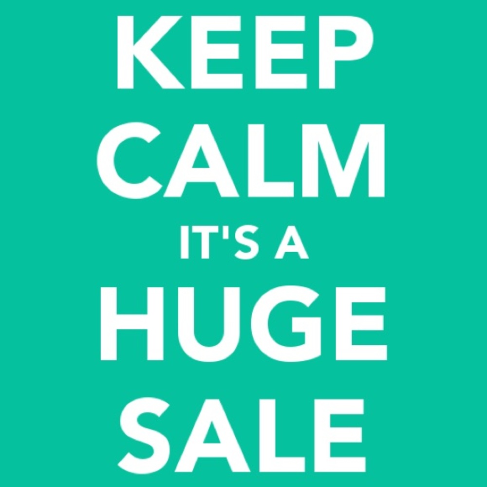 Everything must go!