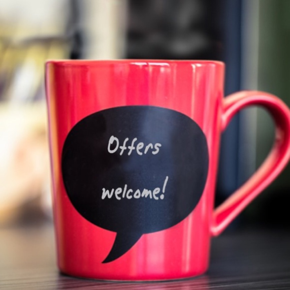 Offers welcome!