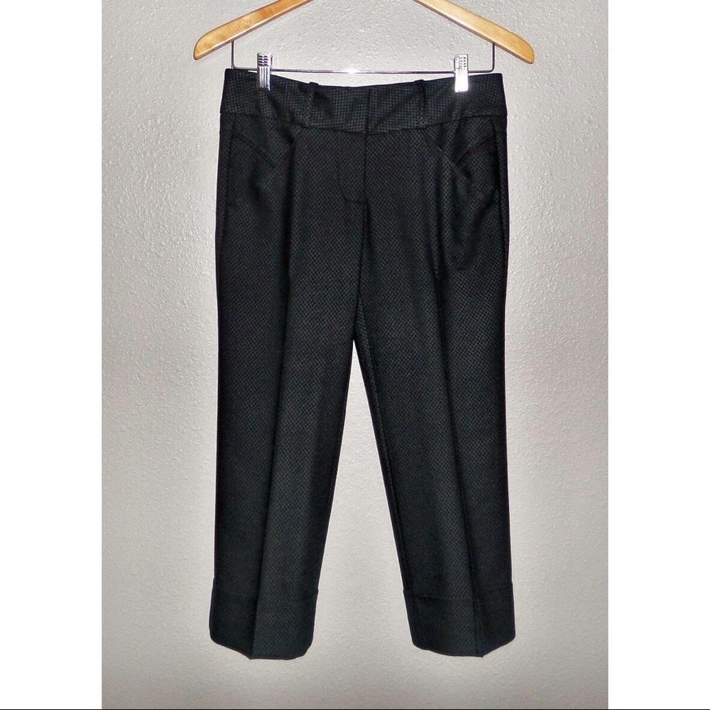 Bebe Straight Leg Capri Pants