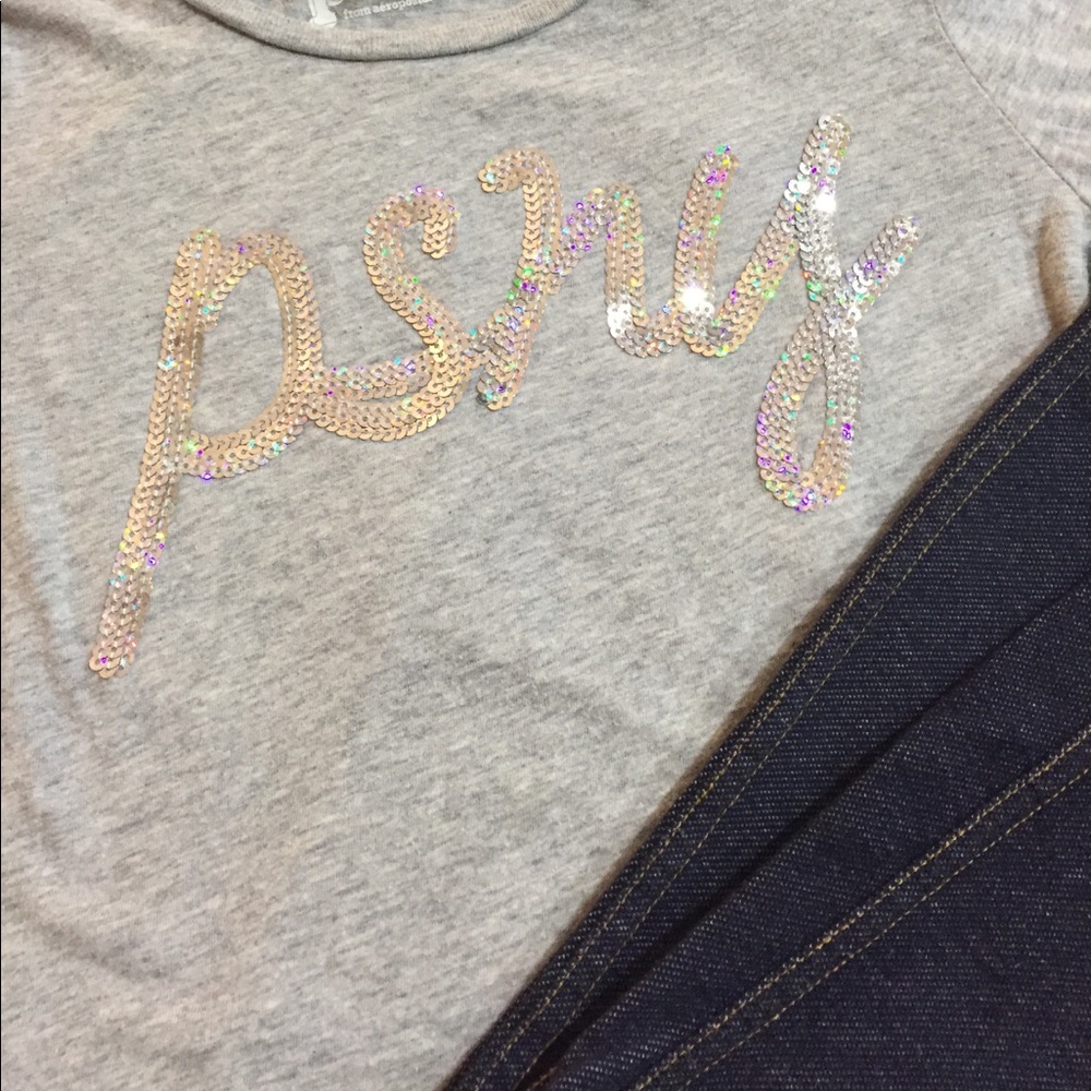 Girls light weight long sleeve top & leggings