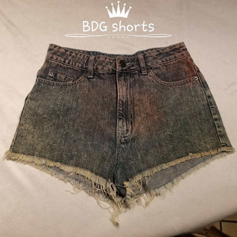Urban outfitters colored jean shorts