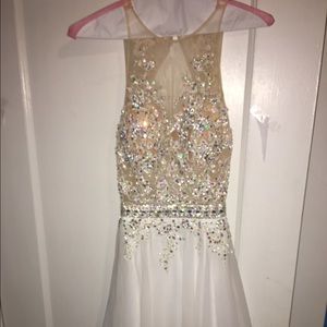 White Prom Dress for sale!