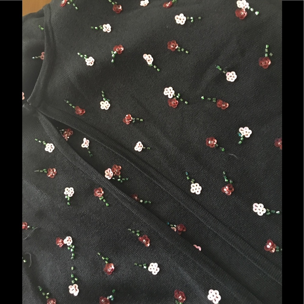 VInTaGE 2 piEce SeQuiNed JacKet /TaNk t0P - Picture 5 of 9