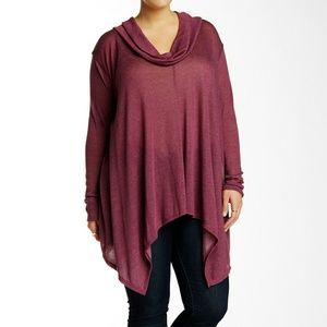 14th & Union knit cowl neck tunic