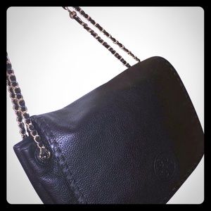 Tory burch black shoulder bag