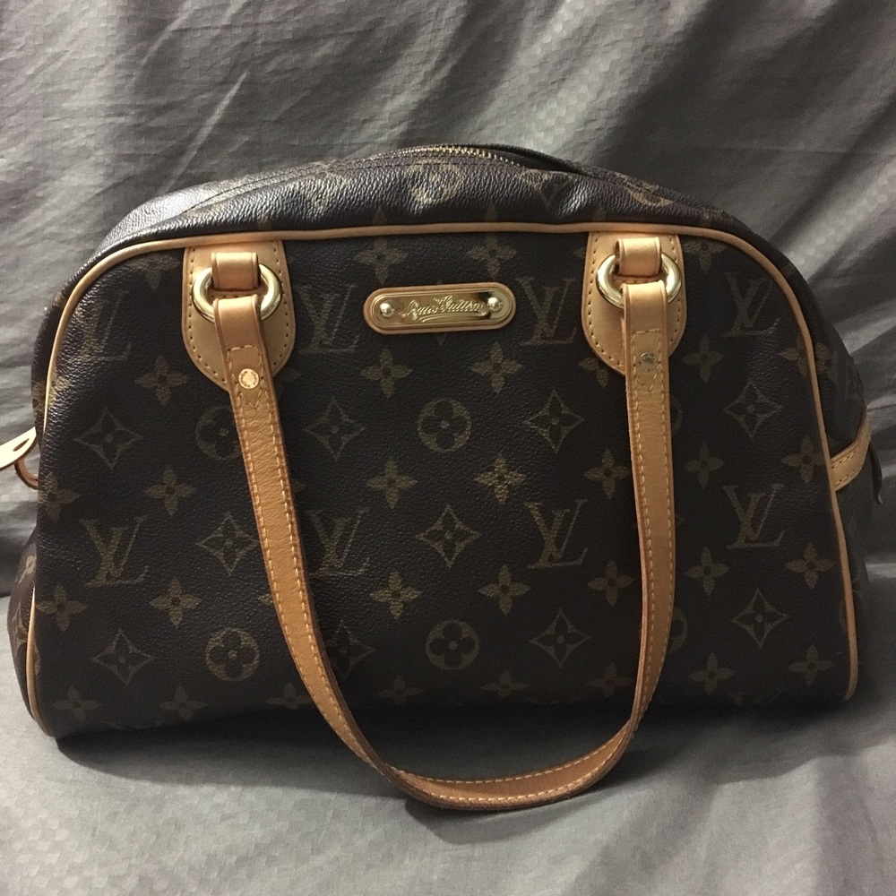 Louis Vuitton Montorgueil GM Authentic bag.