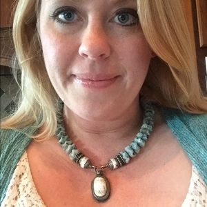 Beautiful stone necklace