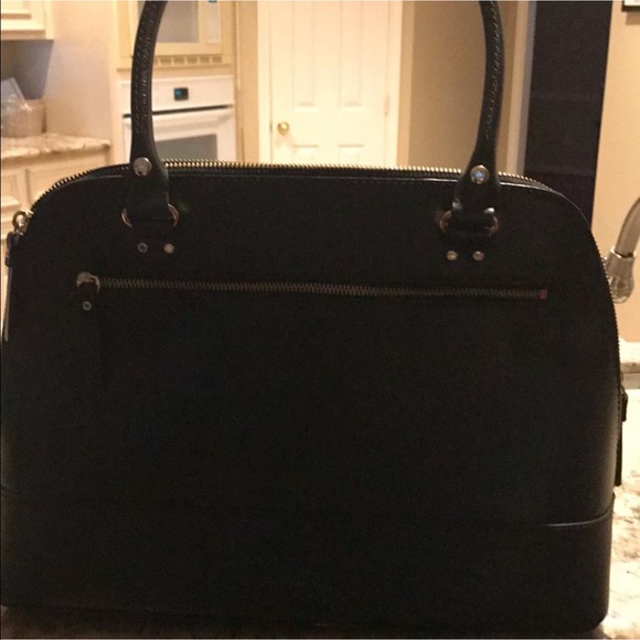 Kate Spade Madison Medium Satchel Crossbody in Black - Etsy Kate spade satchel