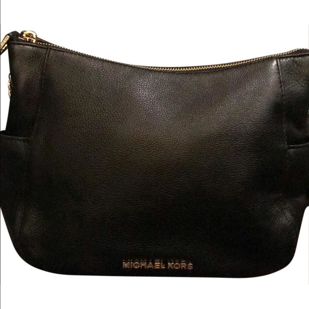 Micheal kors black shoulder bag
