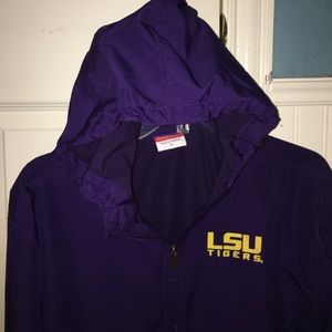 lsu champion windbreaker