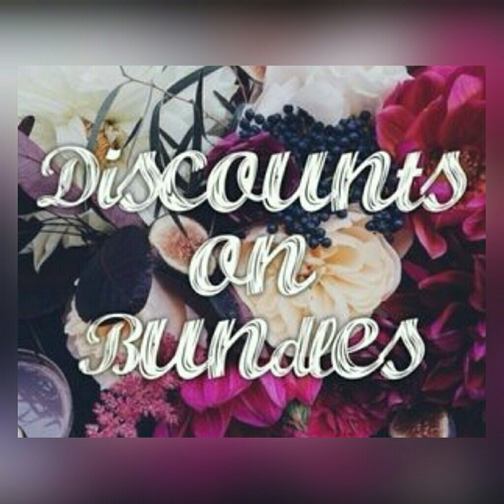 Discount on bundles, offers welcome! 😊