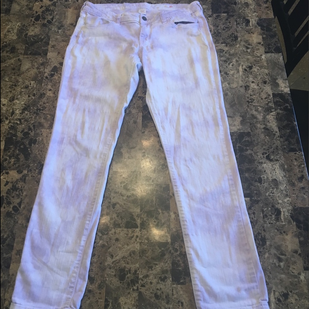 Az  JeAn Co tIe-diE pUrpLe HazE  sTreTcHy - Picture 3 of 11