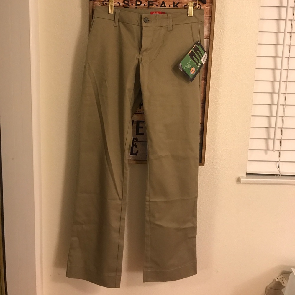 Dickies Girl Bull Khaki Pants