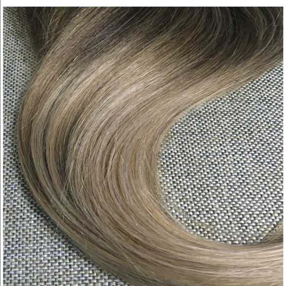 Brazilian Balayage Clip in Extensions 16 inches main image 9