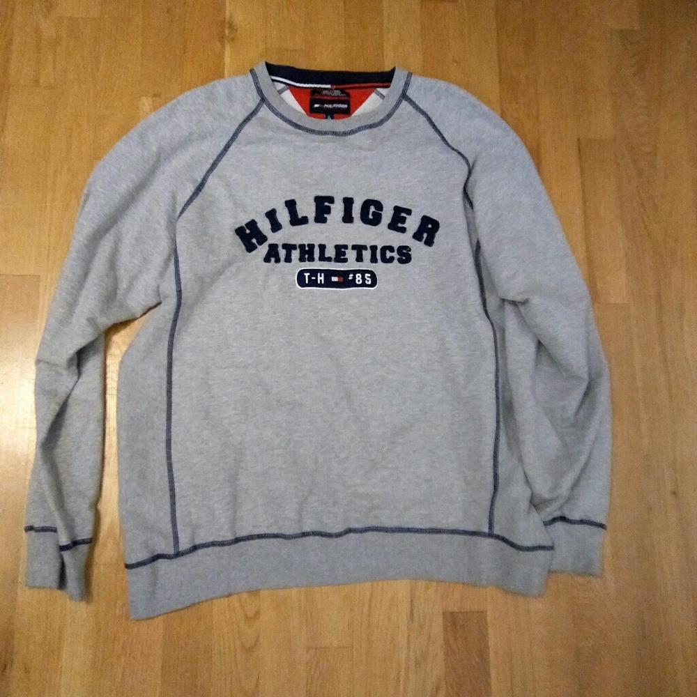 Vintage TOMMY HIlfiger light sweatshirt sz L