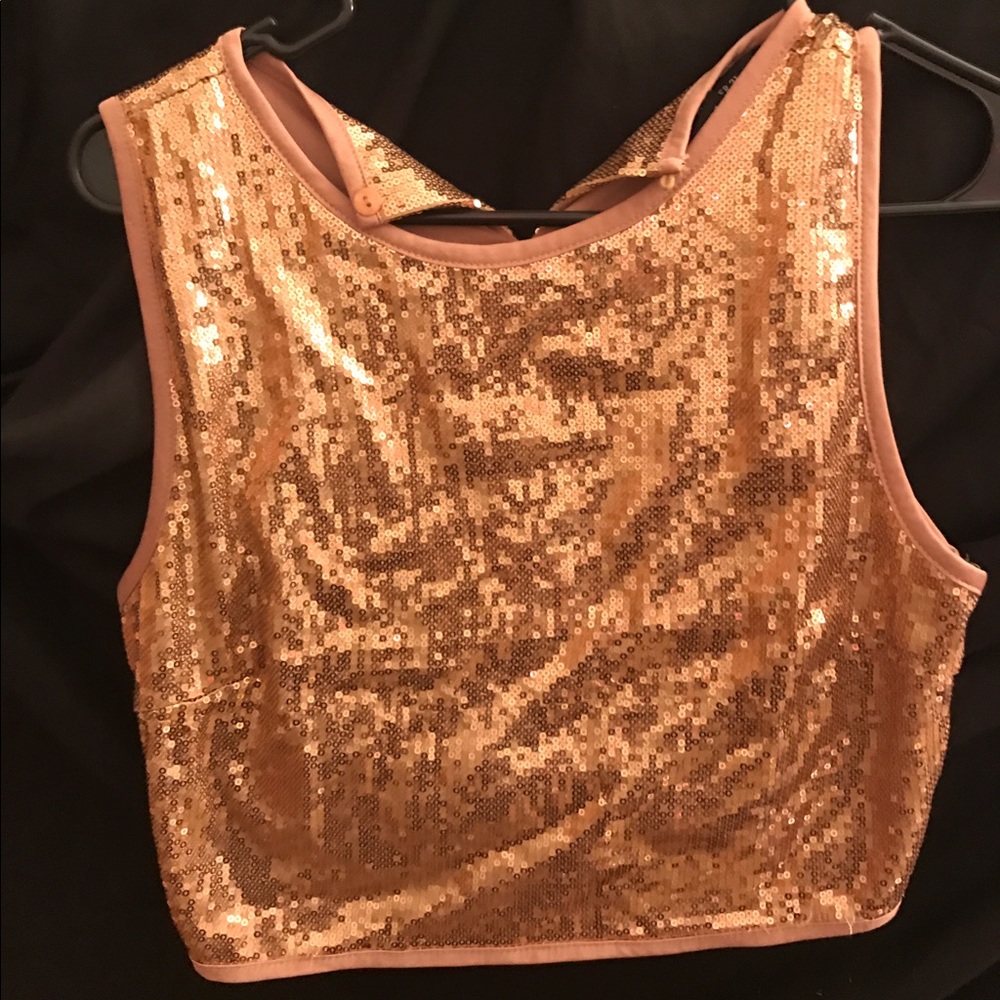 Sequin top