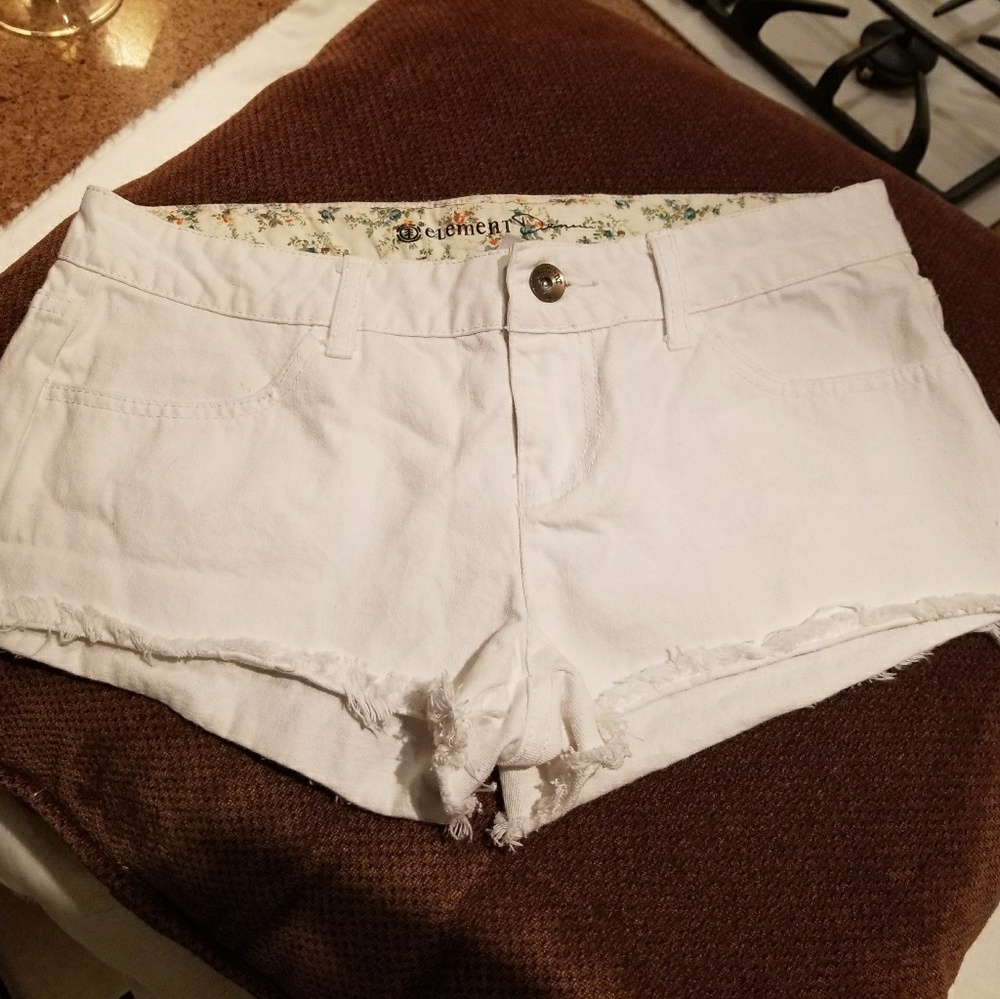 White shorts