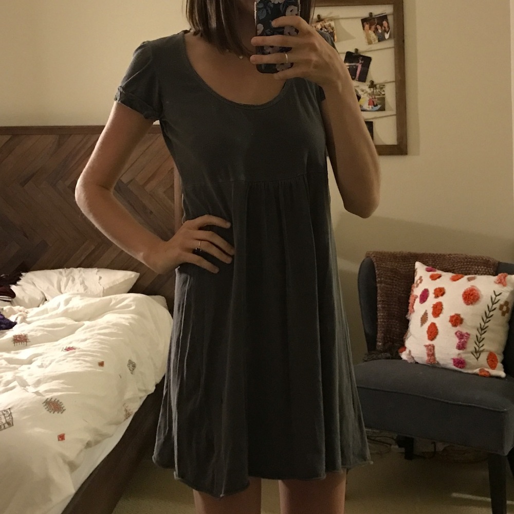 Urban Outfitters grey t shirt dress