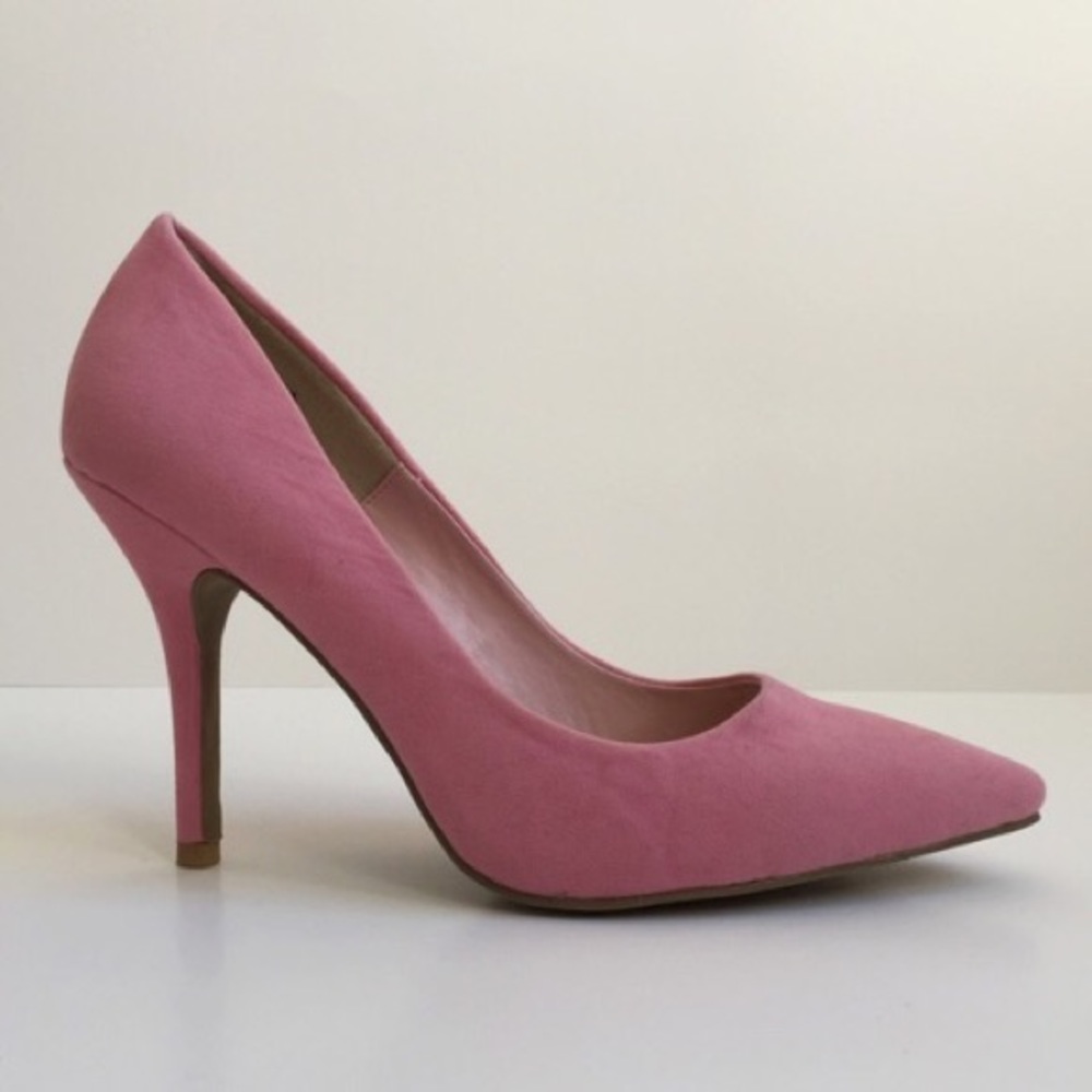 Pink Suede Pumps NWT - Picture 5 of 8