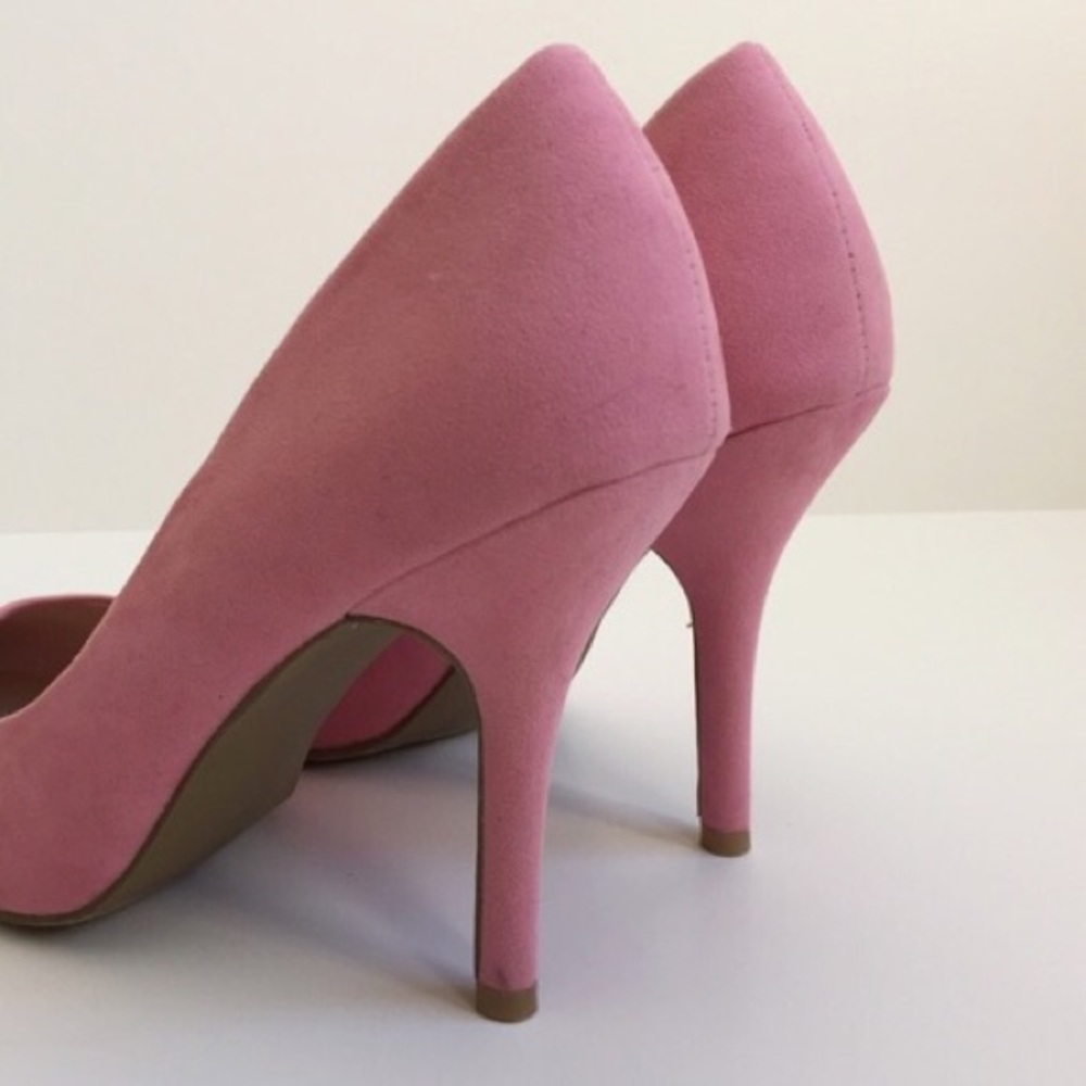 Pink Suede Pumps NWT - Picture 7 of 8