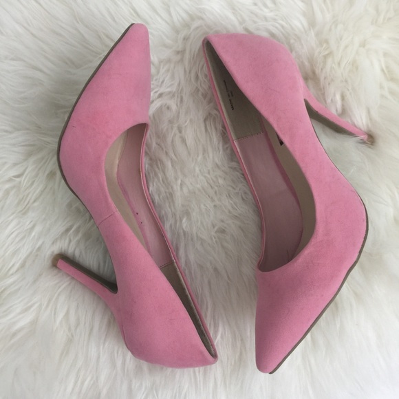 Pink Suede Pumps NWT - Picture 6 of 8