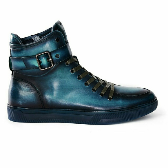 Jump Shoes Jump New York Sullivan Turquoise High Top Sneaker Poshmark