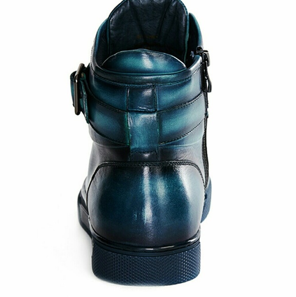 Jump Shoes Jump New York Sullivan Turquoise High Top Sneaker Poshmark