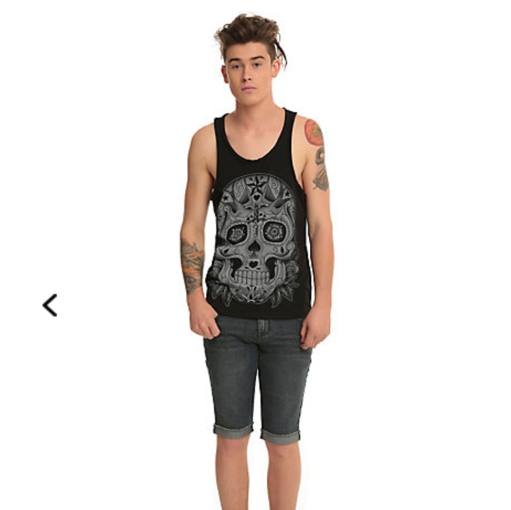 IRON FIST SUGAR SKULL TANK TOP