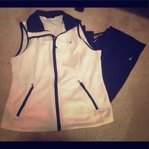 Like New Nautica Vest/Pant Set