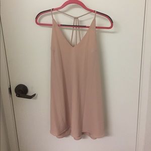 Tobi Pink Flowy Dress