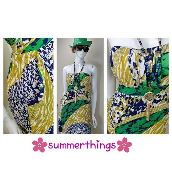 Forever 21 Dresses & Skirts - ⚡1HR SALE⚡Forever21 summer strapless dress