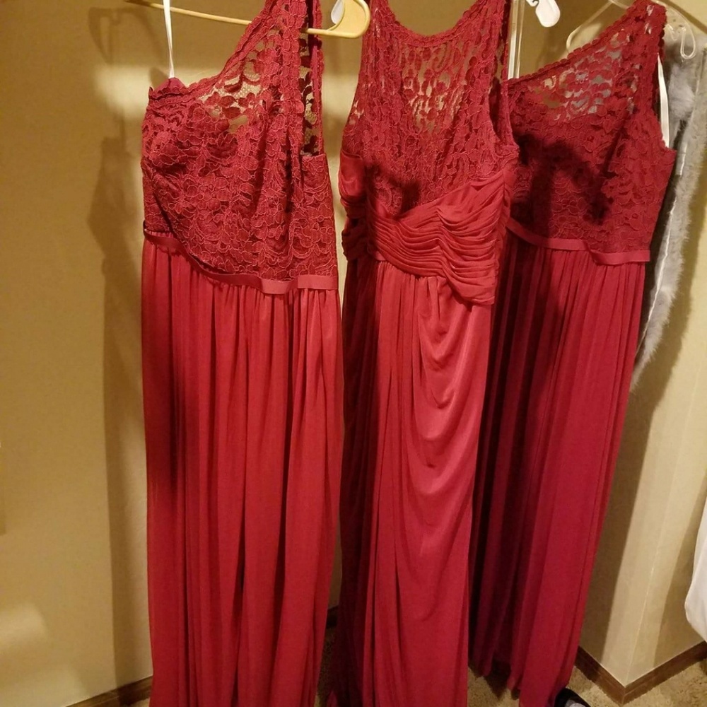 Davids Bridal bridesmaids dress. SUPER HOT